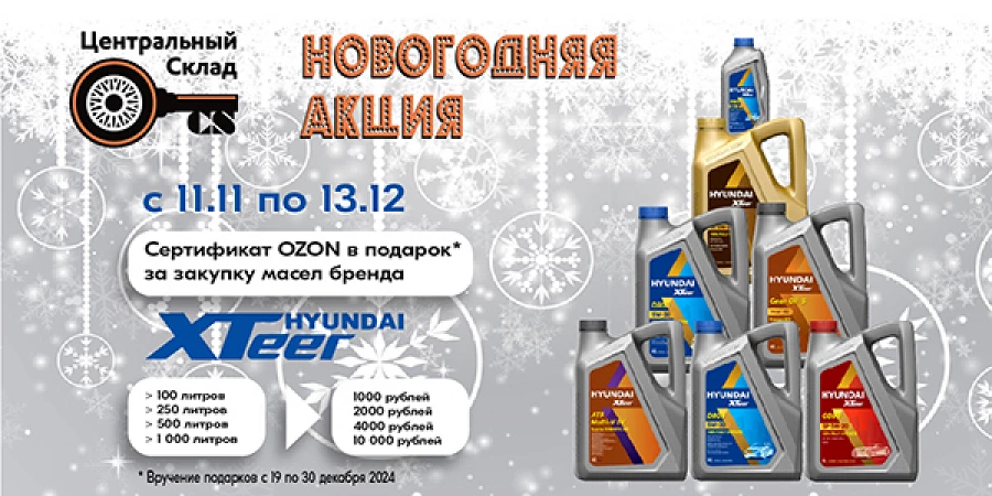 Иллюстрация к статье До старта новогодней акции Hyundai XTeer меньше недели - готовьте ваши заказы!