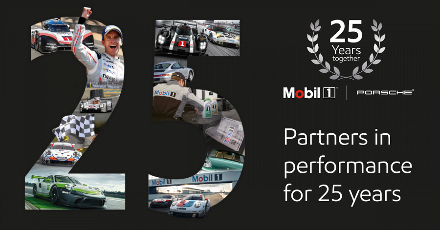 Фото Mobil 1™ и Porsche® – партнеры в высокой производимости на протяжении 25 лет