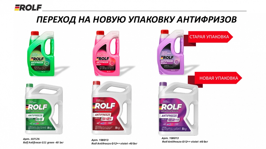 Иллюстрация к статье Ребрендинг антифризов ROLF