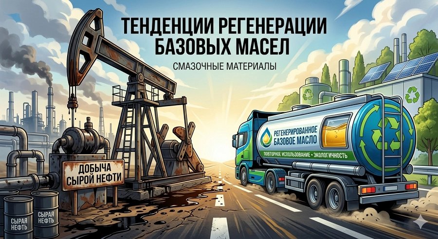 Иллюстрация к статье Рынок регенерированных базовых масел может вырасти до $8,26 млрд к 2031 году
