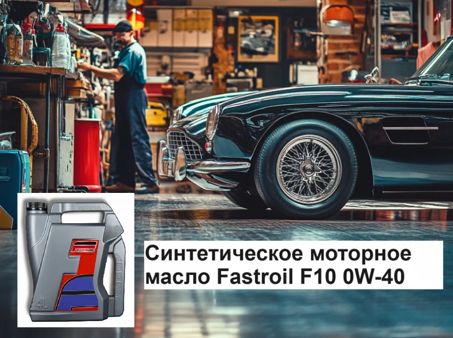 Иллюстрация к статье Новая цена на синтетическое моторное масло Fastroil Formula 10, 0W-40, 4 л! Теперь за 1308 рублей!
