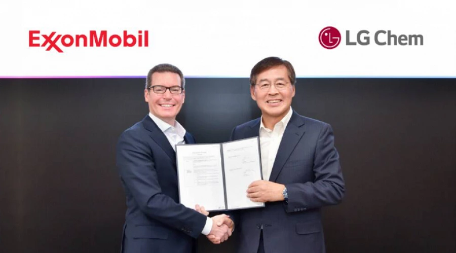 Иллюстрация к статье LG Chem and ExxonMobil sign MOU for lithium offtake