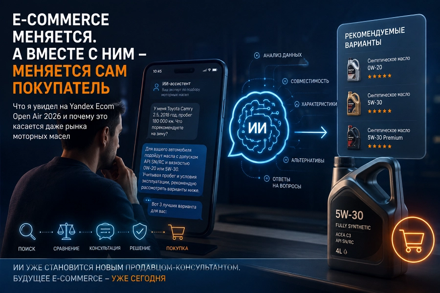 Иллюстрация к статье E-commerce меняется. А вместе с ним меняется сам покупатель