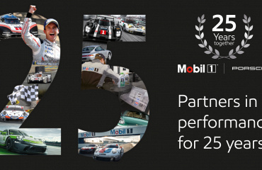 Mobil 1™ и Porsche® – партнеры в высокой производимости на протяжении 25 лет