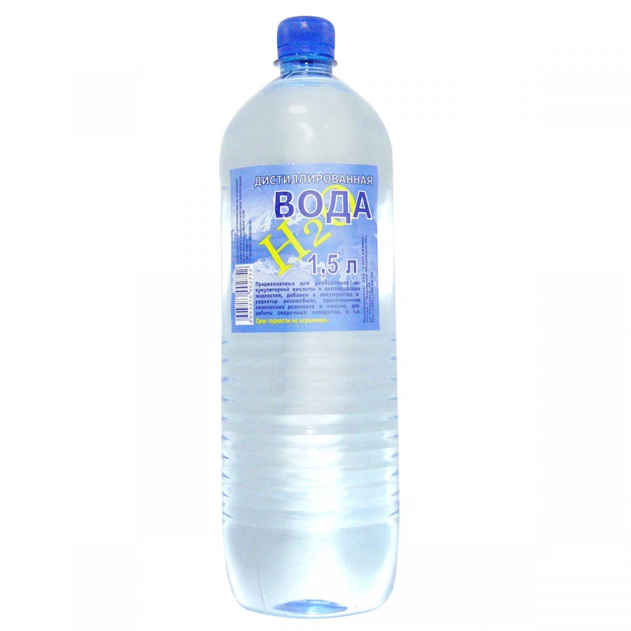 Дистиллированная вода 1,5 л, артикул Mobil 