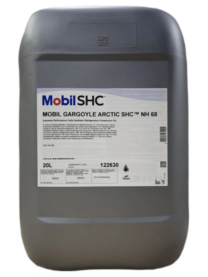GARGOYLE ARCTIC SHC NH 68, 20L, артикул Mobil 122630