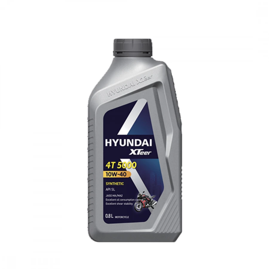 HYUNDAI XTeer 4T 5000, 10W-40  (NEW), 0,8L, артикул Mobil 1011192