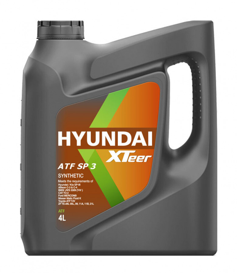 Hyundai XTeer ATF SP3  4L, артикул Mobil 1041415