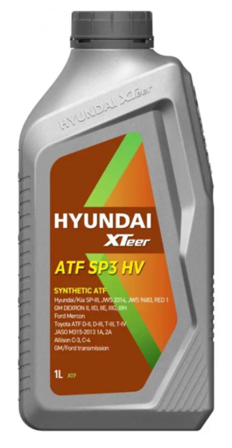 HYUNDAI XTeer ATF SP3 HV, 1L, артикул Mobil 1011415