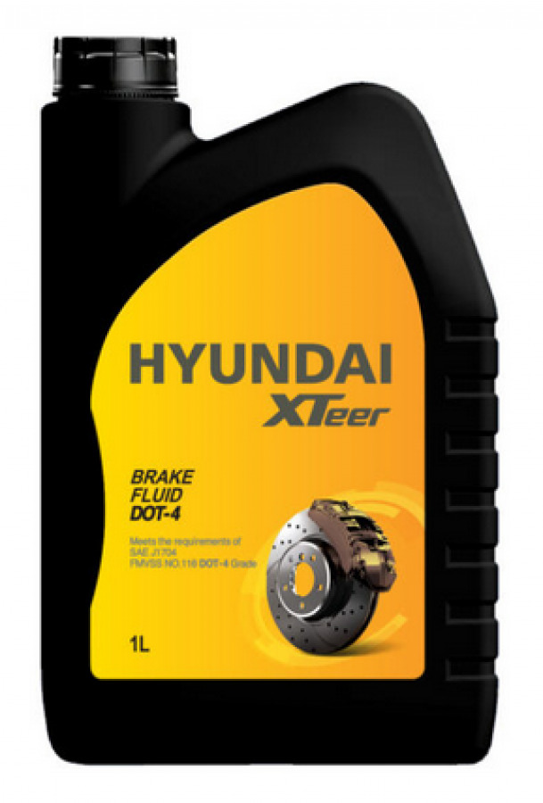 HYUNDAI  XTeer Brake Fluid DOT-4 1L, артикул Mobil 2010853