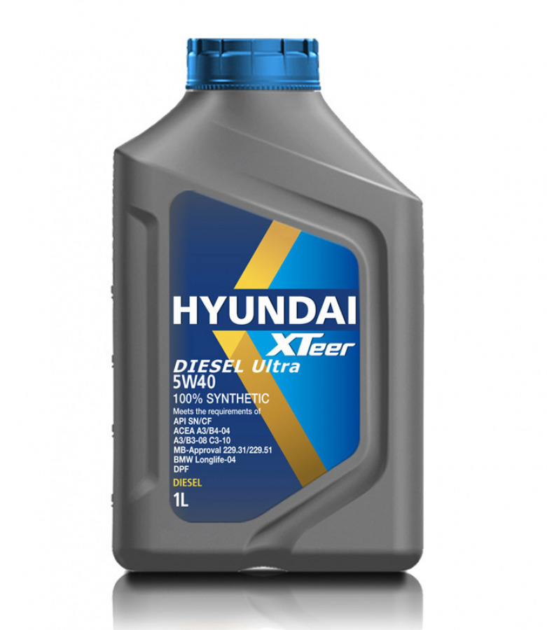 HYUNDAI XTeer Diesel Ultra 5W40 12X1L, артикул Mobil 1011223