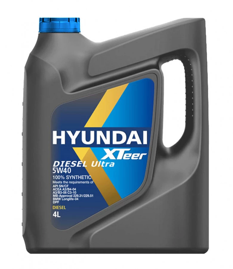 HYUNDAI XTeer Diesel Ultra 5W40 4X4L, артикул Mobil 1041223