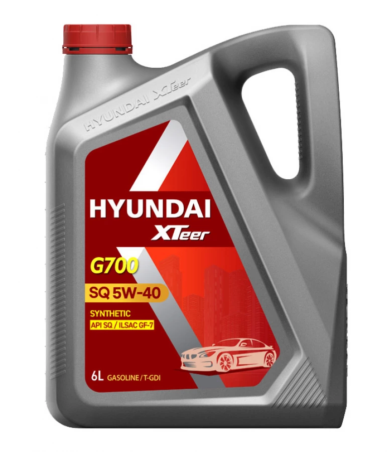 HYUNDAI XTeer G700 SP/SQ 5W-40, 6L, артикул Mobil 1061136