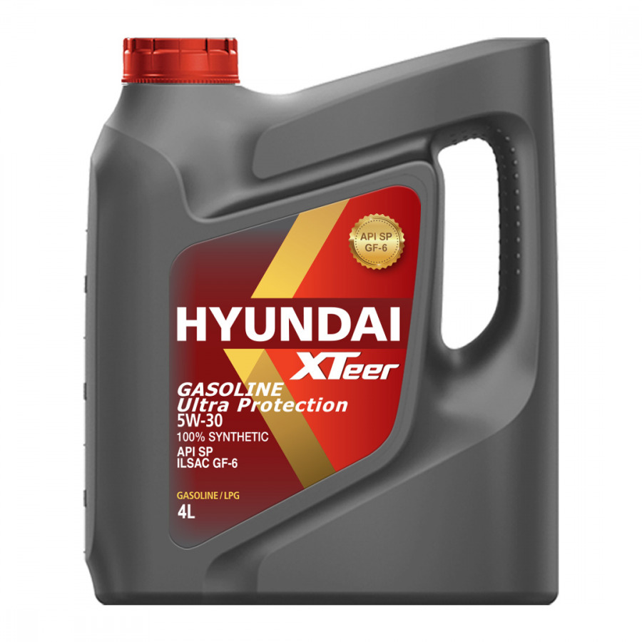 Hyundai XTeer Gasoline Ultra Protection 5W30 4L, артикул Mobil 1041002