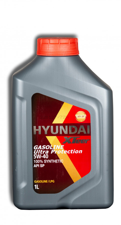 Hyundai XTeer Gasoline Ultra Protection 5W40 1L, артикул Mobil 1011126