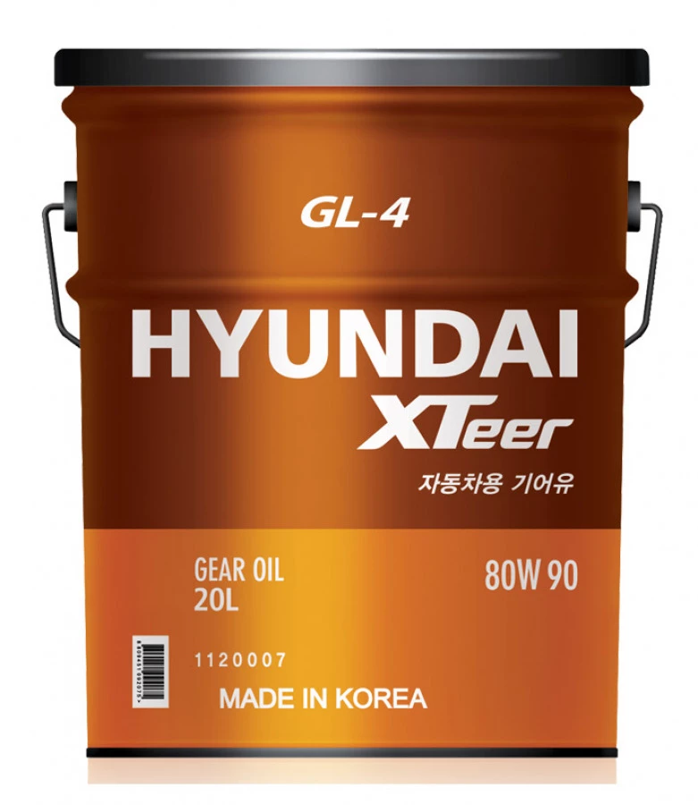 Трансмиссионное масло Hyundai Xteer Gear Oil-4 80W-90 20L -  по .