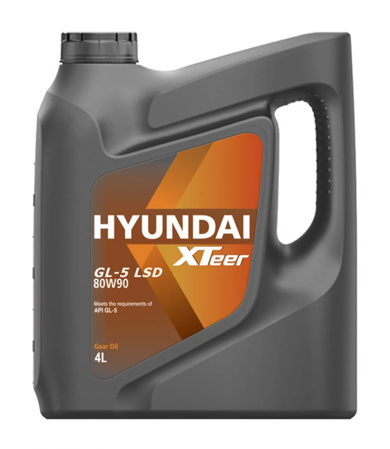 HYUNDAI Xteer Gear Oil-5 LSD 80W90 (NEW), 4L, артикул Mobil 1041423