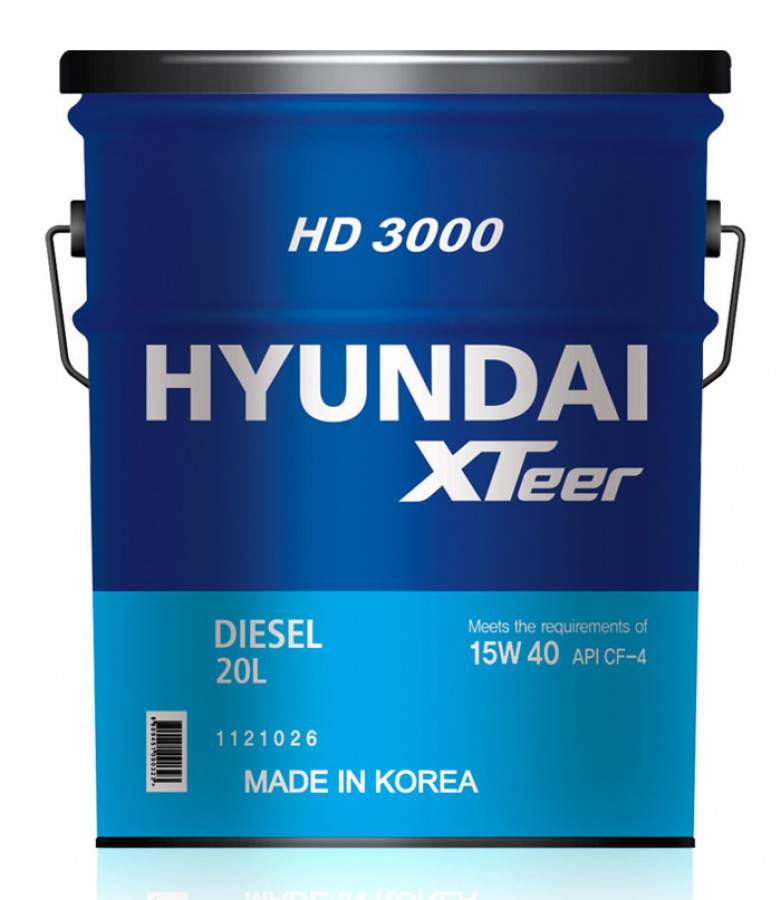 HYUNDAI XTeer HD 3000 15W40 CF-4, 18L, артикул Mobil 1181026