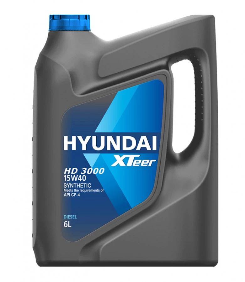HYUNDAI XTeer HD 3000 15W40 CF-4, 6L, артикул Mobil 1061026