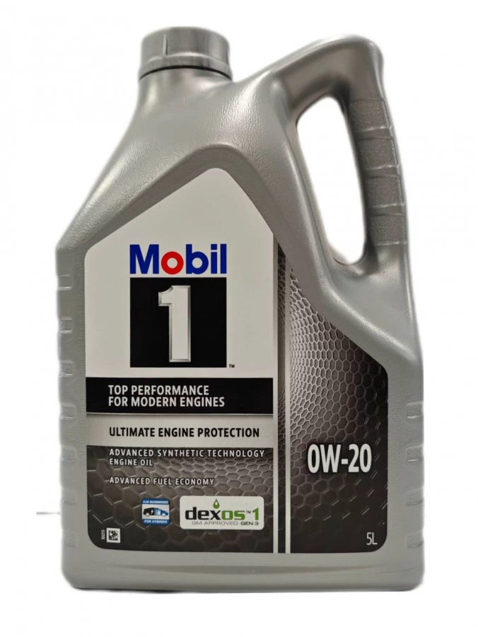 Mobil 1 0W-20 5L, артикул Mobil 155253
