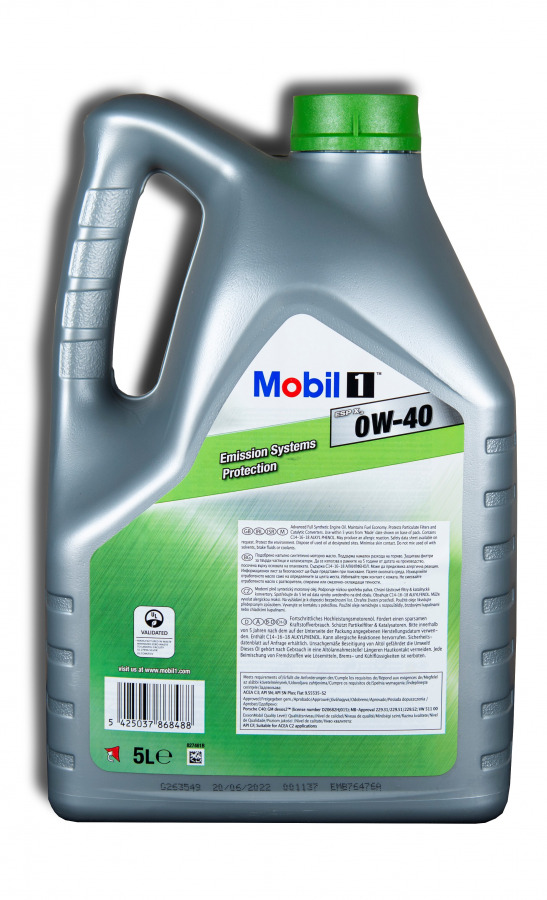 Моторное масло Mobil 1 ESP X3 0W-40 5L -  по выгодной цене 
