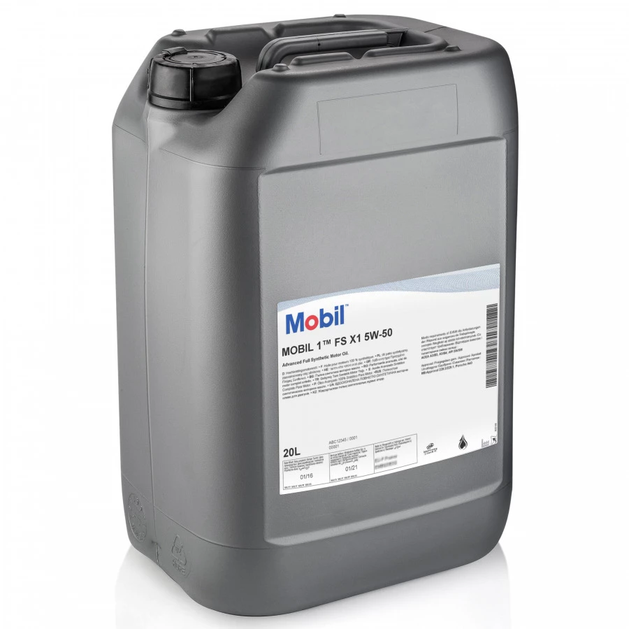  Mobil 1 FS X1 5W 50 20L 