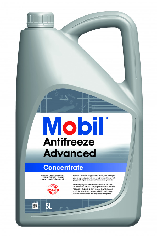Mobil Antifreeze Advanced - Concentrate 5L, артикул Mobil 151154R