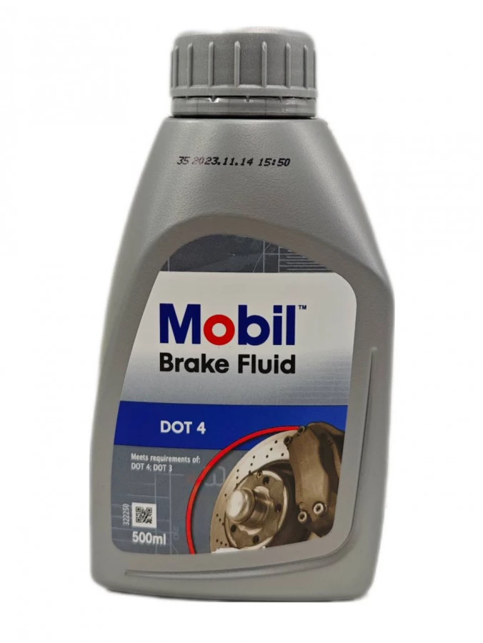 Mobil Brake Fluid DOT 4 0,5L, артикул Mobil 150906