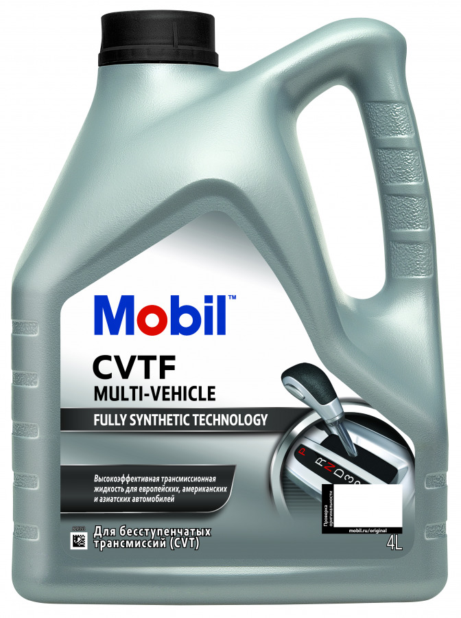 Mobil CVTF MULTI-VEHICLE 4L, артикул Mobil 156304