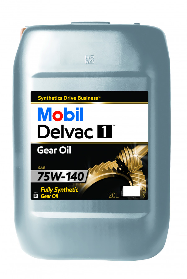 Mobil Delvac 1 Gear Oil 75W-140 20L, артикул Mobil 153460