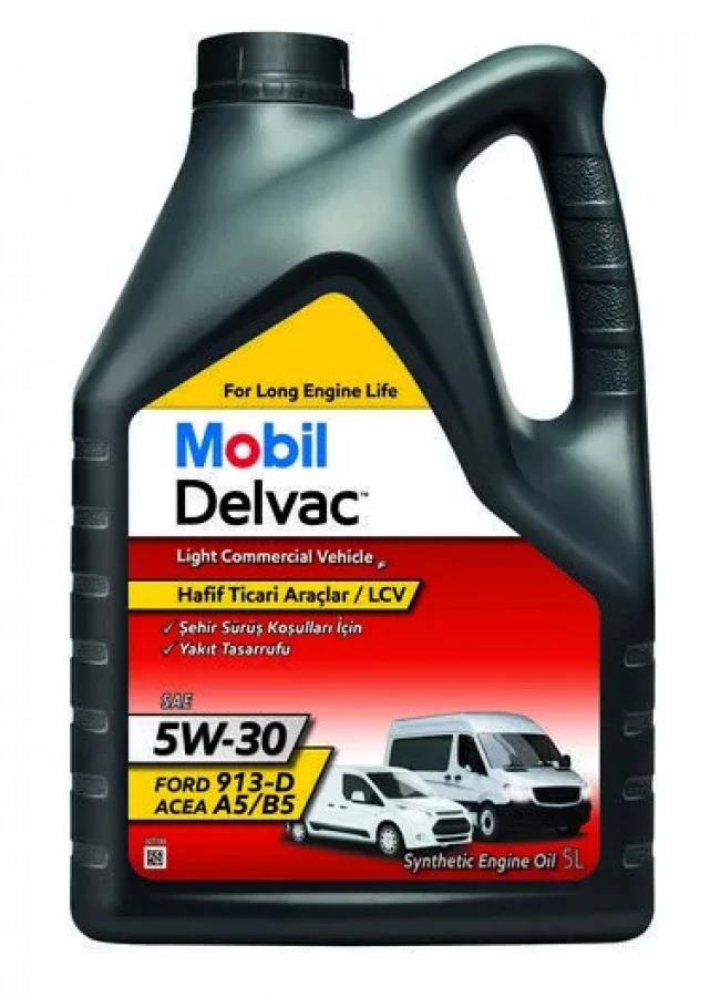 Mobil DELVAC Modern Light Commercial F 5W-30, 5L, артикул Mobil 157383