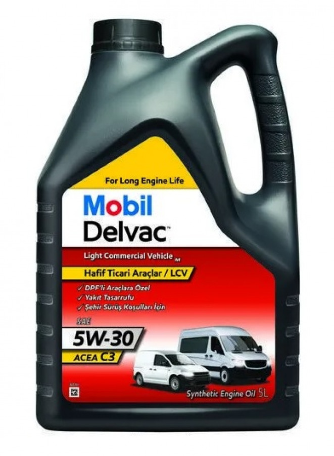 Mobil DELVAC Modern Light Commercial M 5W-30, 5L, артикул Mobil 157387