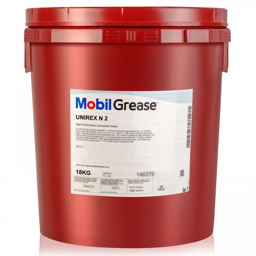 Mobil Unirex N 2 18KG, артикул Mobil 152928
