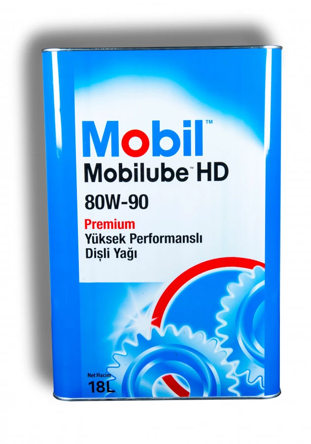 MOBILUBE HD 80W-90, 18L, артикул Mobil 155425