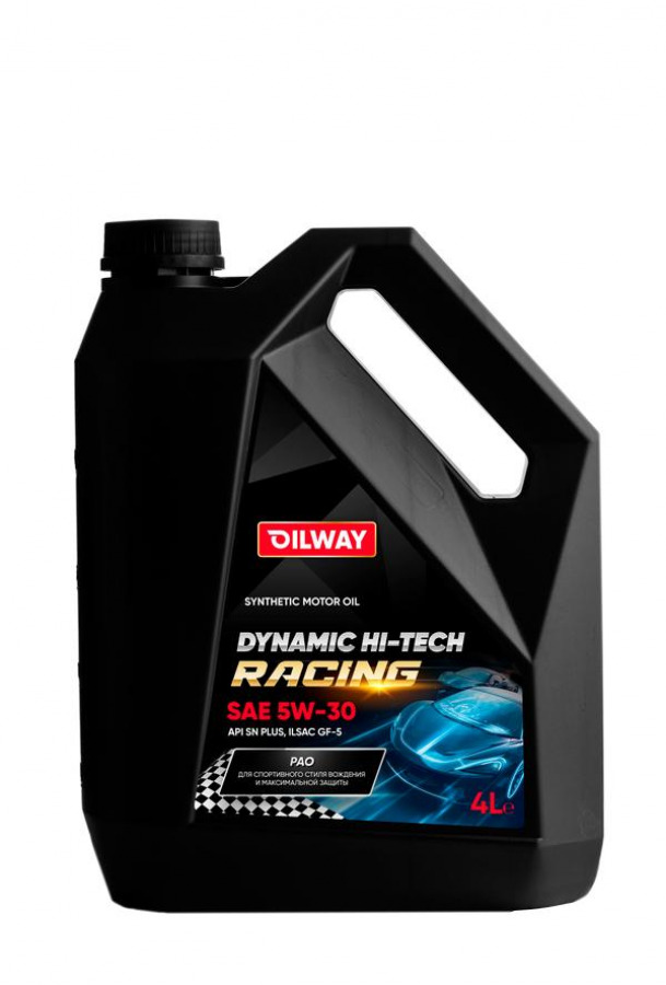 Oilway Dynamic Hi-Tech Racing 5W-30 4L, артикул Mobil 4640076019108