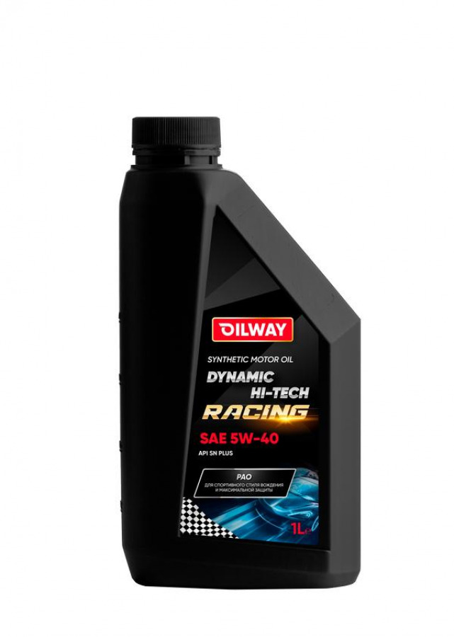 Oilway Dynamic Hi-Tech Racing 5W-40 1L, артикул Mobil 4640076019122