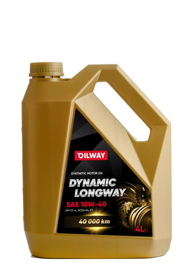 Oilway Dynamic LongWay 10W-40 4L, артикул Mobil 4640076016831