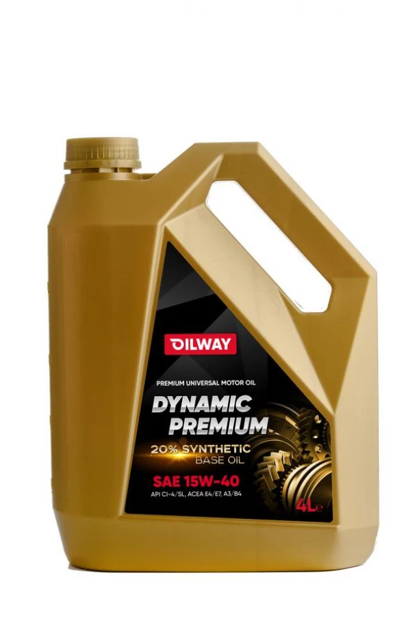 Oilway Dynamic Premium 15W-40 4L, артикул Mobil 4670030170729