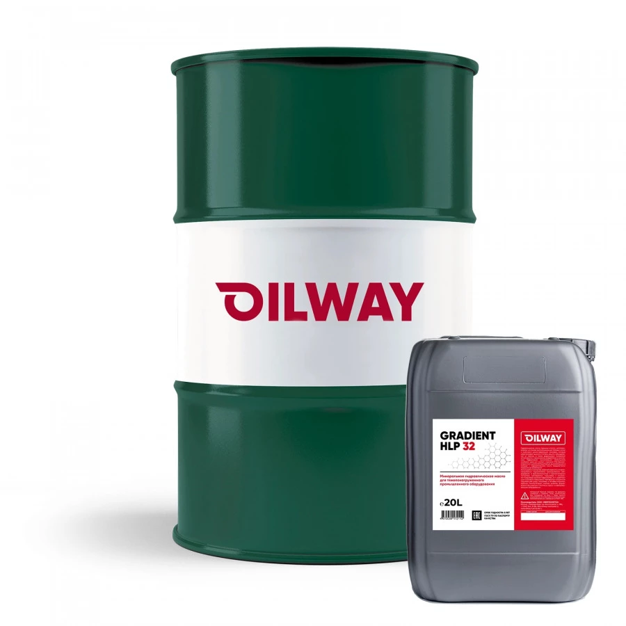 Oilway Gradient HLP 32, 180KG (~205L), артикул Mobil 4670030177759