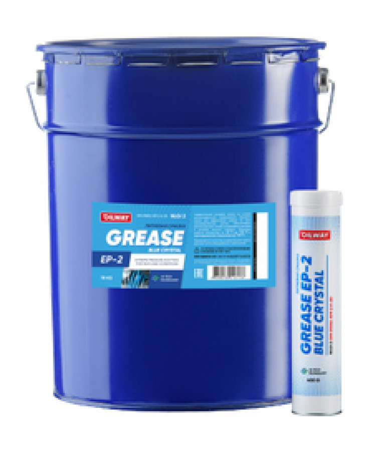 Oilway Grease EP-2 Blue Crystal, 18KG, артикул Mobil 4640076016176