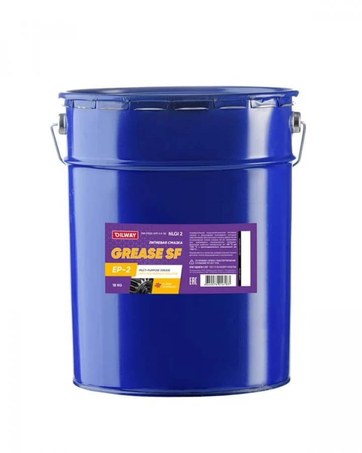 Oilway Grease SF EP-2, 18кг, артикул Mobil 4640076016183