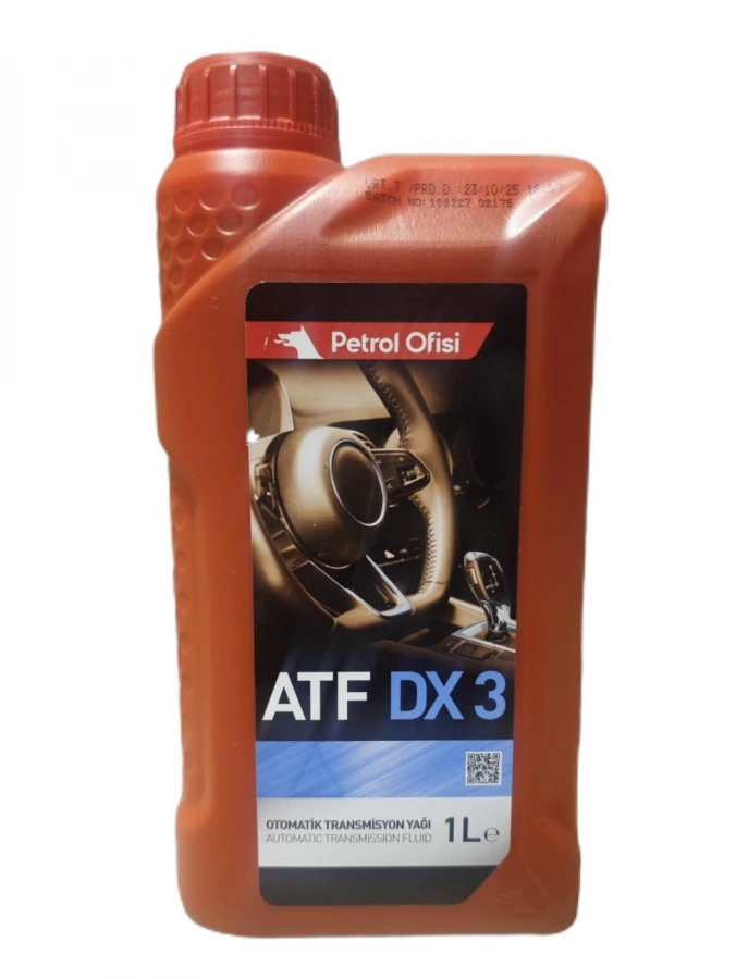 Petrol Ofisi ATF DX-3, 1L, артикул Mobil 400001499