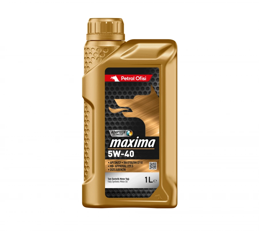 Petrol Ofisi MAXIMA 5W-40, 1 л., артикул Mobil 400001515