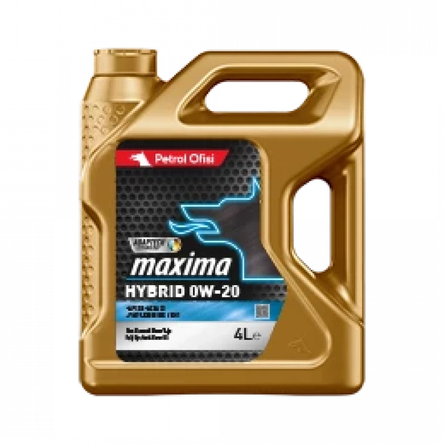 Petrol Ofisi MAXIMA HYBRID 0W-20, 4L, артикул Mobil 400001487