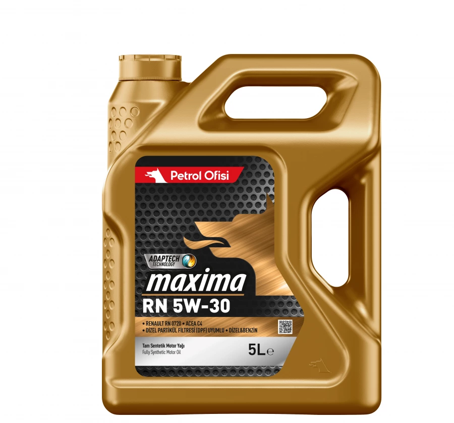 Petrol Ofisi MAXIMA RN 5W-30, 5L, артикул Mobil 400001376