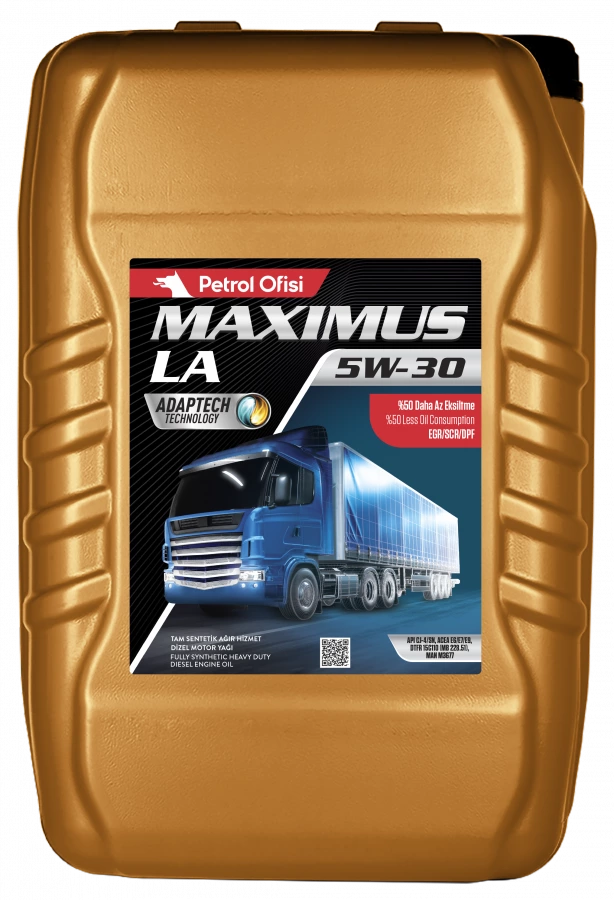 Petrol Ofisi MAXIMUS LA 5W-30, 20 л., артикул Mobil 400000500