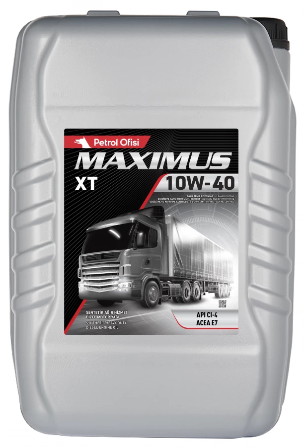 Petrol Ofisi MAXIMUS XT 10W-40, 20 л., артикул Mobil 400000531