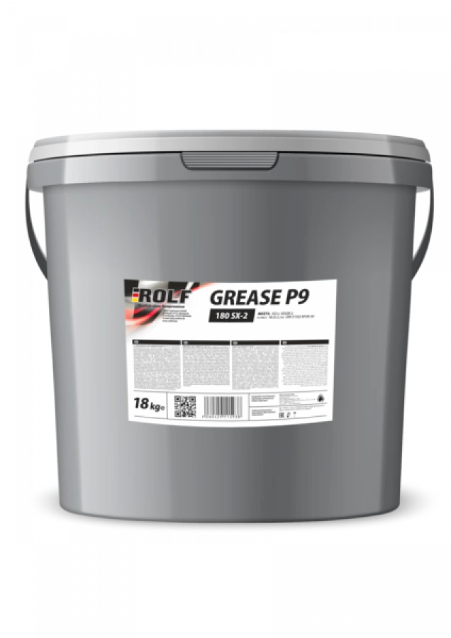 ROLF GREASE P9 180 SX-2, пластик, 18KG, артикул Mobil 81812