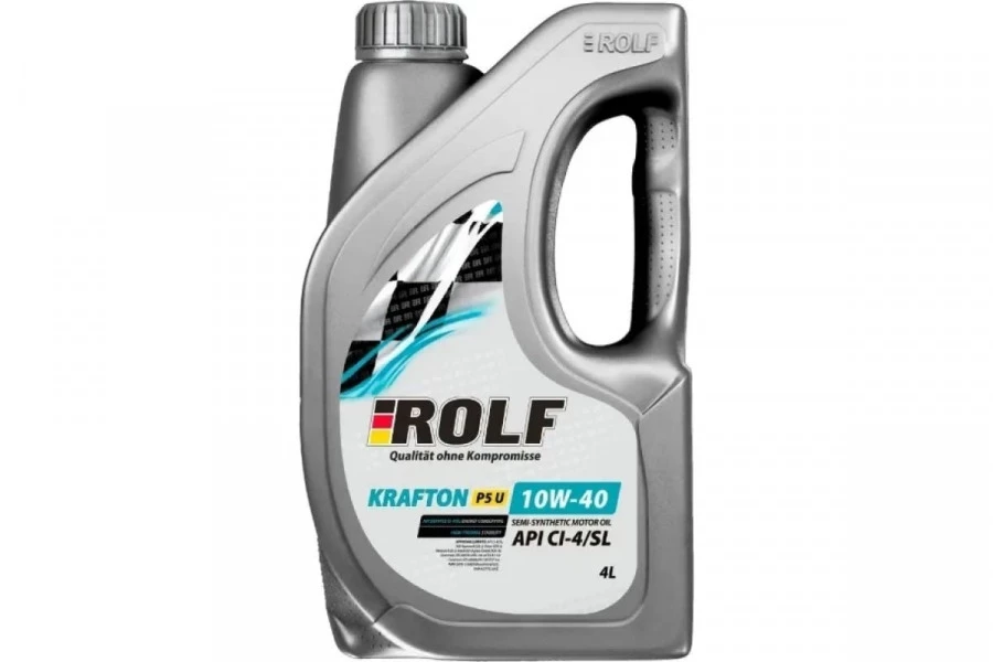 ROLF KRAFTON P5 U 10W-40 (пластик), 4L, артикул Mobil 322745