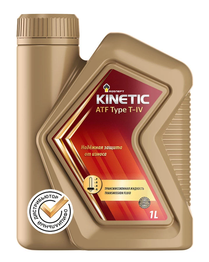 ROSNEFT Kinetic ATF Type T–IV, 1L, артикул Mobil 40897132